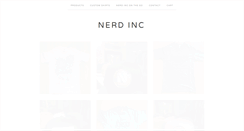 Desktop Screenshot of nerdincshop.com