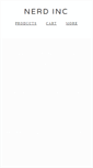Mobile Screenshot of nerdincshop.com